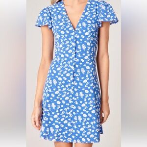 Sugarlips Blue/White Dress Womens Size S